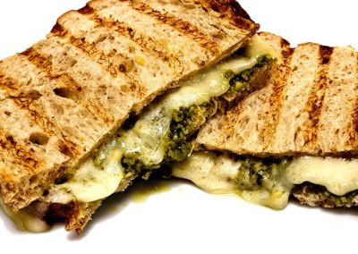 Pacific Perks Pesto Don't Preach Grilled Cheese